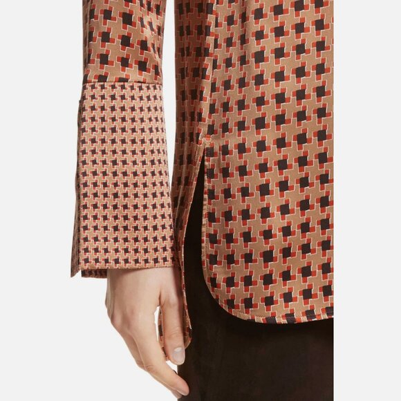 Lafayette 148 New York | Size L | Desra Highgate Silk Tunic Top - Picture 3 of 12